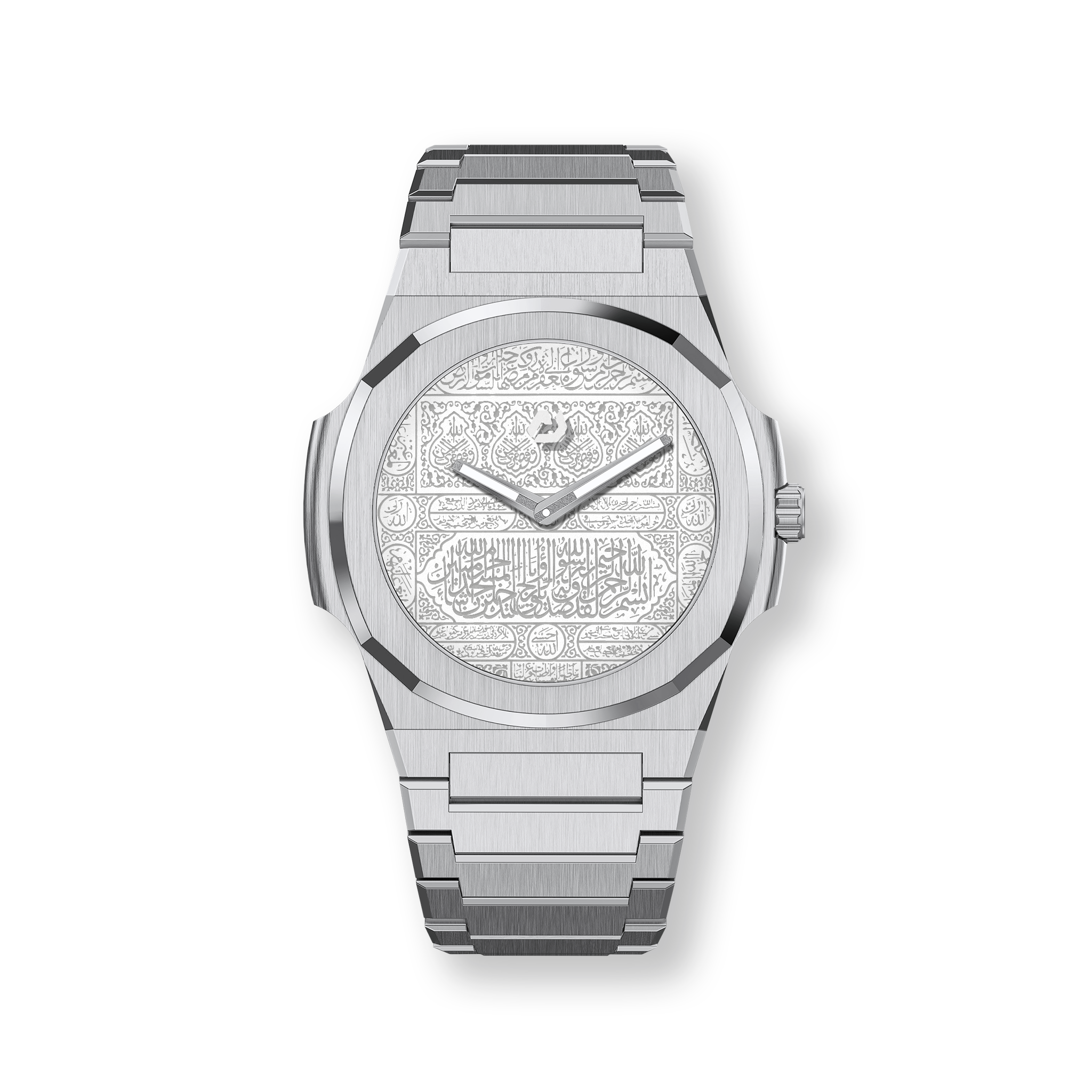 Kaaba Edition II – White Calligraphy Dial